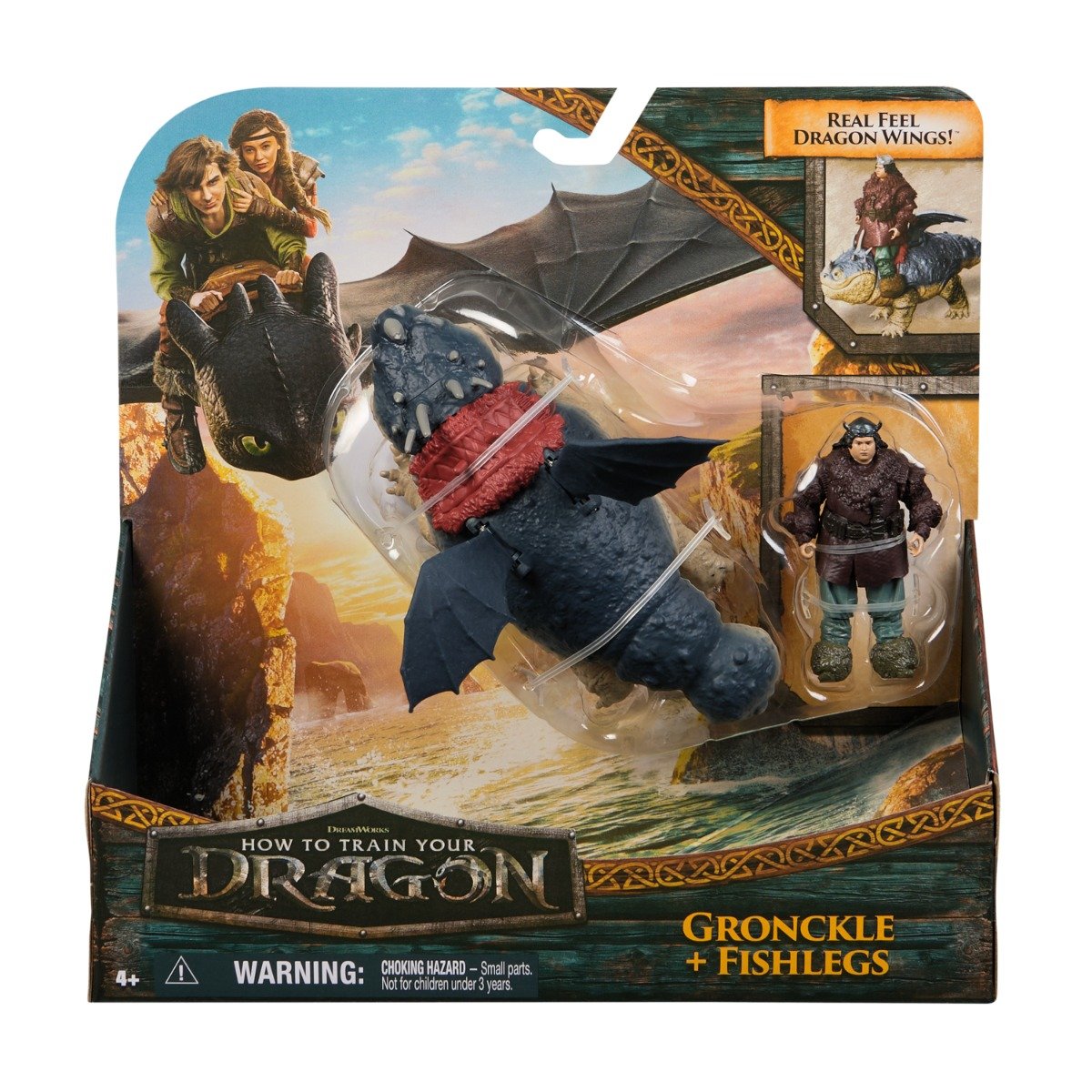 Set de joaca, DreamWorks Dragons, Gronckle si Fishlegs, 20151276