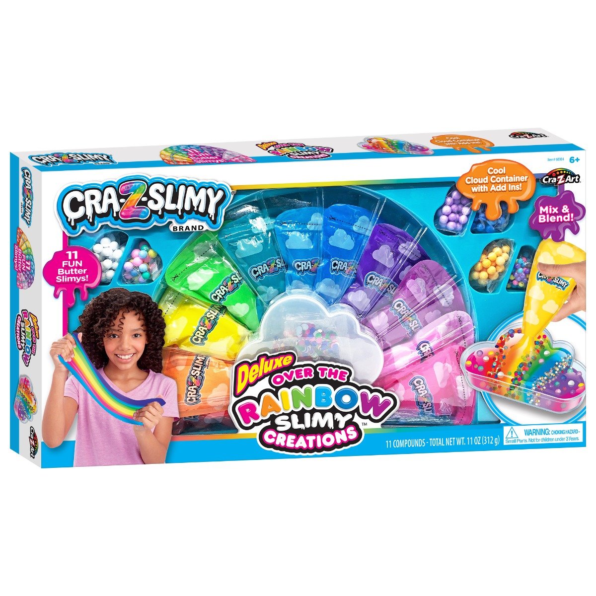 Set de creat slime, Cra-Z-Art, Deluxe Over The Rainbow Slimy