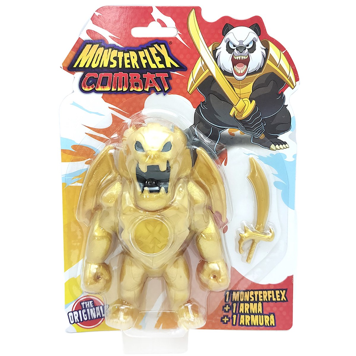 Figurina Monster Flex Combat, Monstrulet care se intinde, Gargoyle