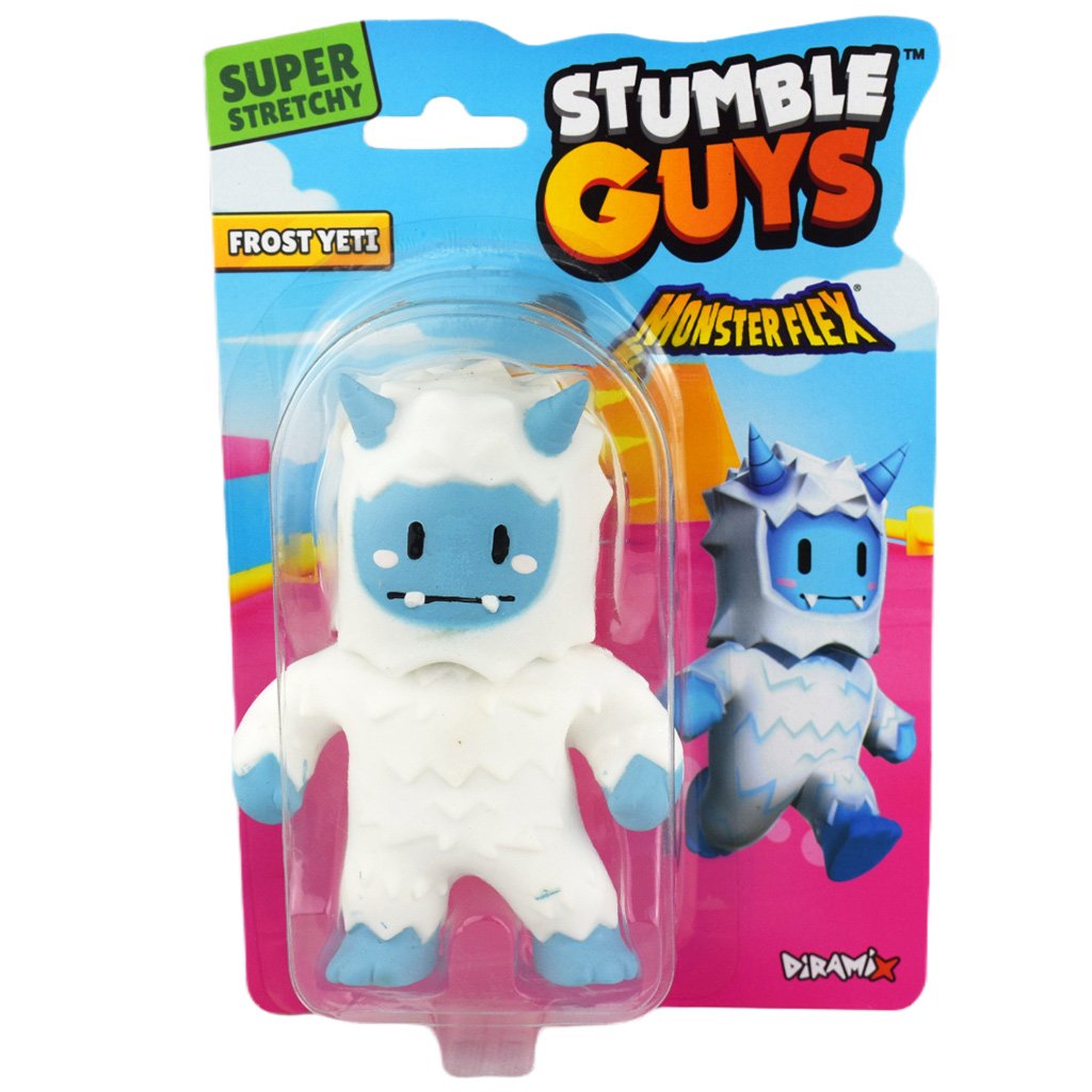 Figurina flexibila, Monster Flex, Stumble Guys, Frost Yeti
