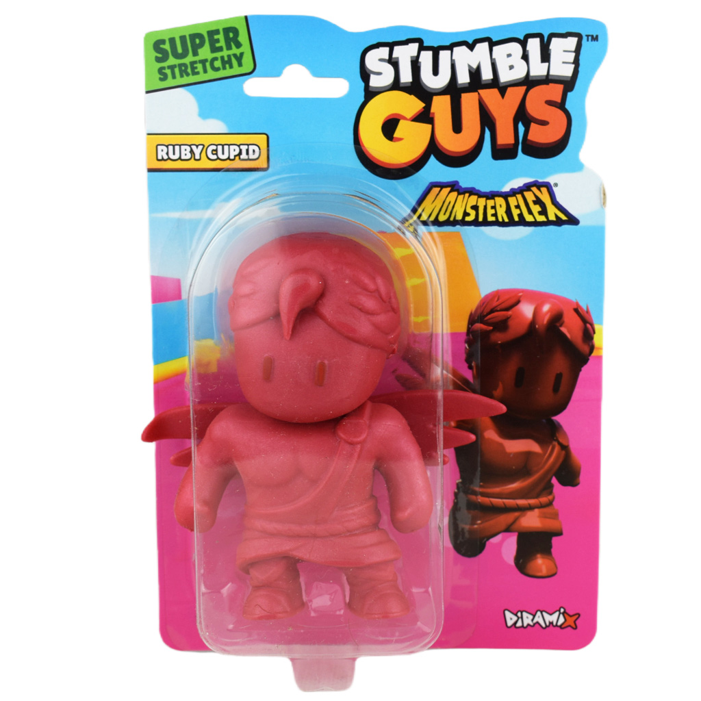 Figurina flexibila, Monster Flex, Stumble Guys, Ruby Cupid
