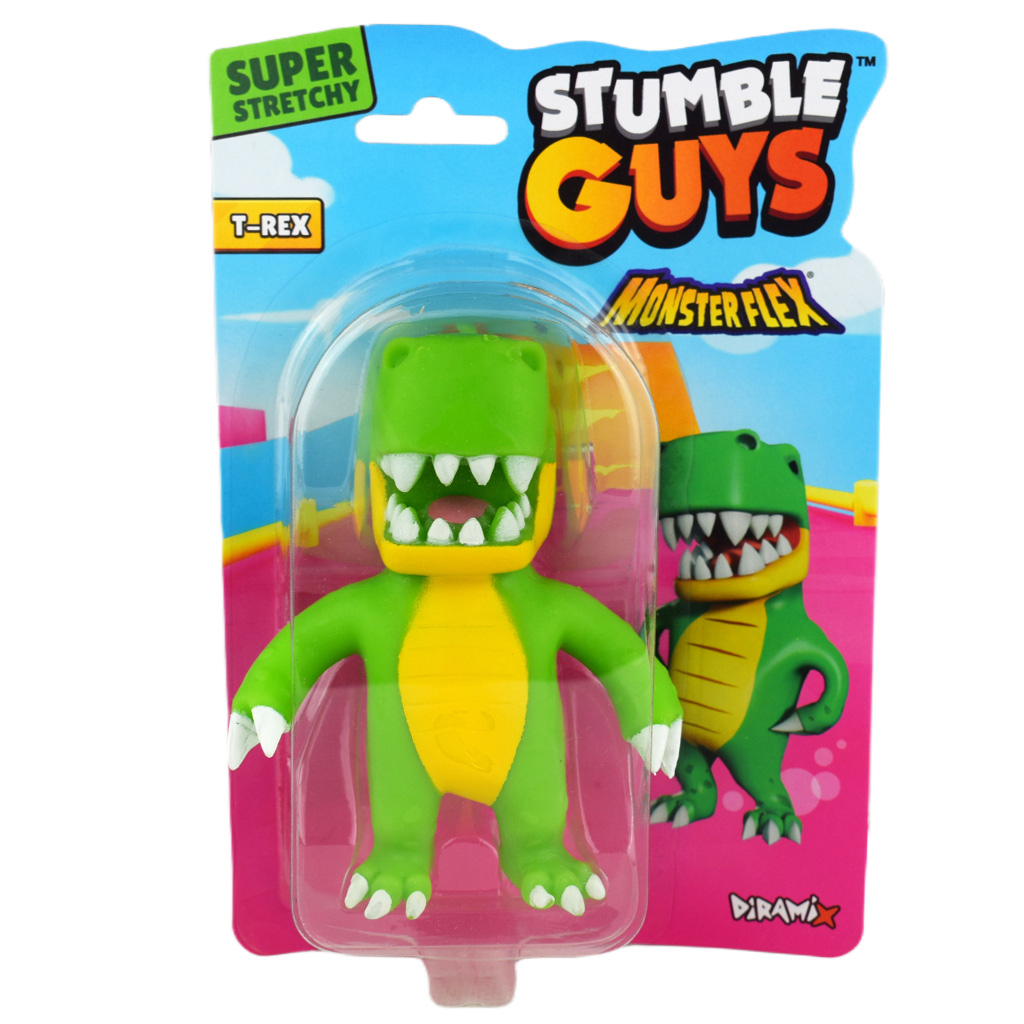 Figurina flexibila, Monster Flex, Stumble Guys, T-Rex