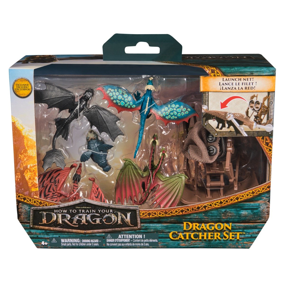 Set de joaca, DreamWorks Dragons, Dragon Catcher, 6072894