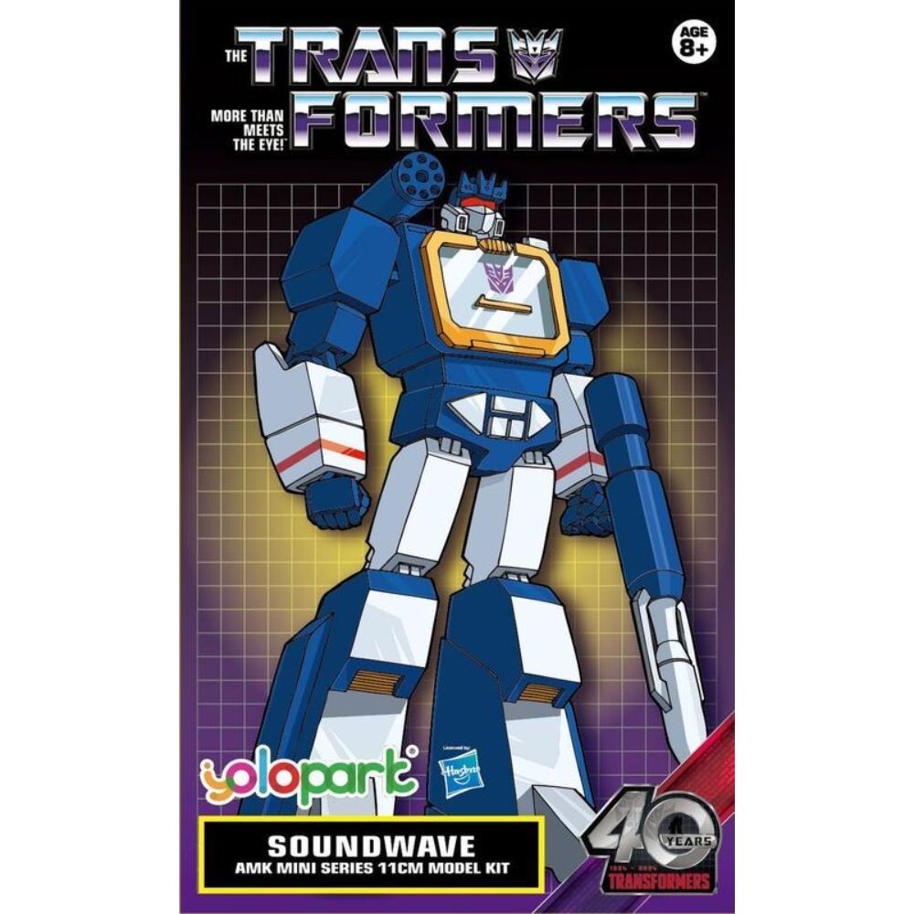 Figurina Transformers One, AMK Mini Series, Soundwave, 11 cm