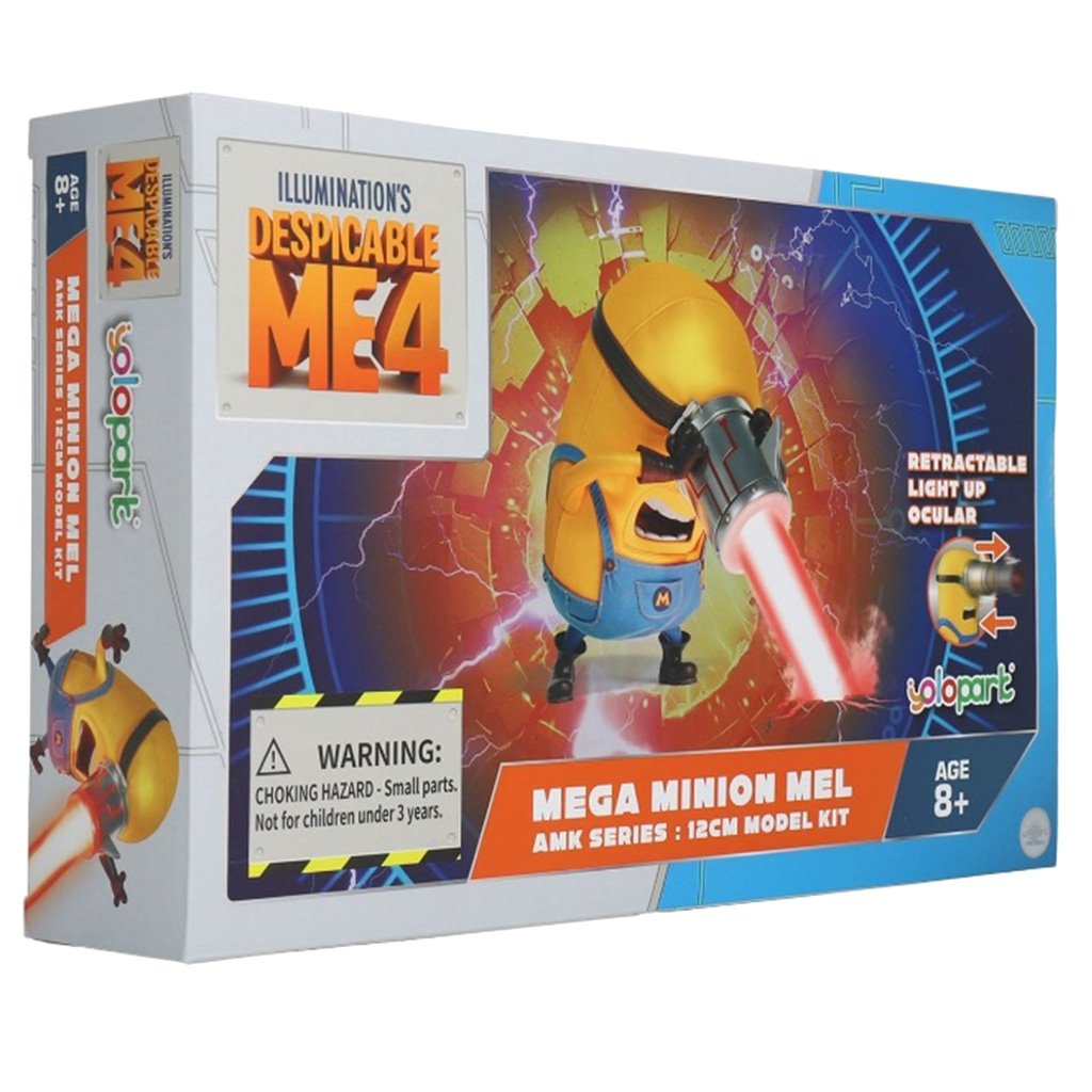 Figurina Despicable Me 4, AMK Series, Mega Minion, Mel, 12 Cm