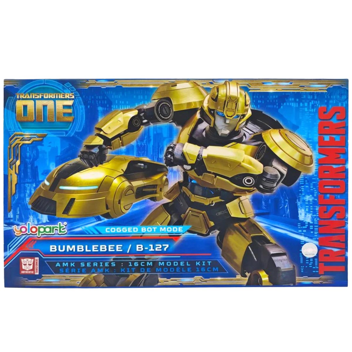 Figurina Transformers One, Cogged Mode, Bumblebee B-127, 16 cm