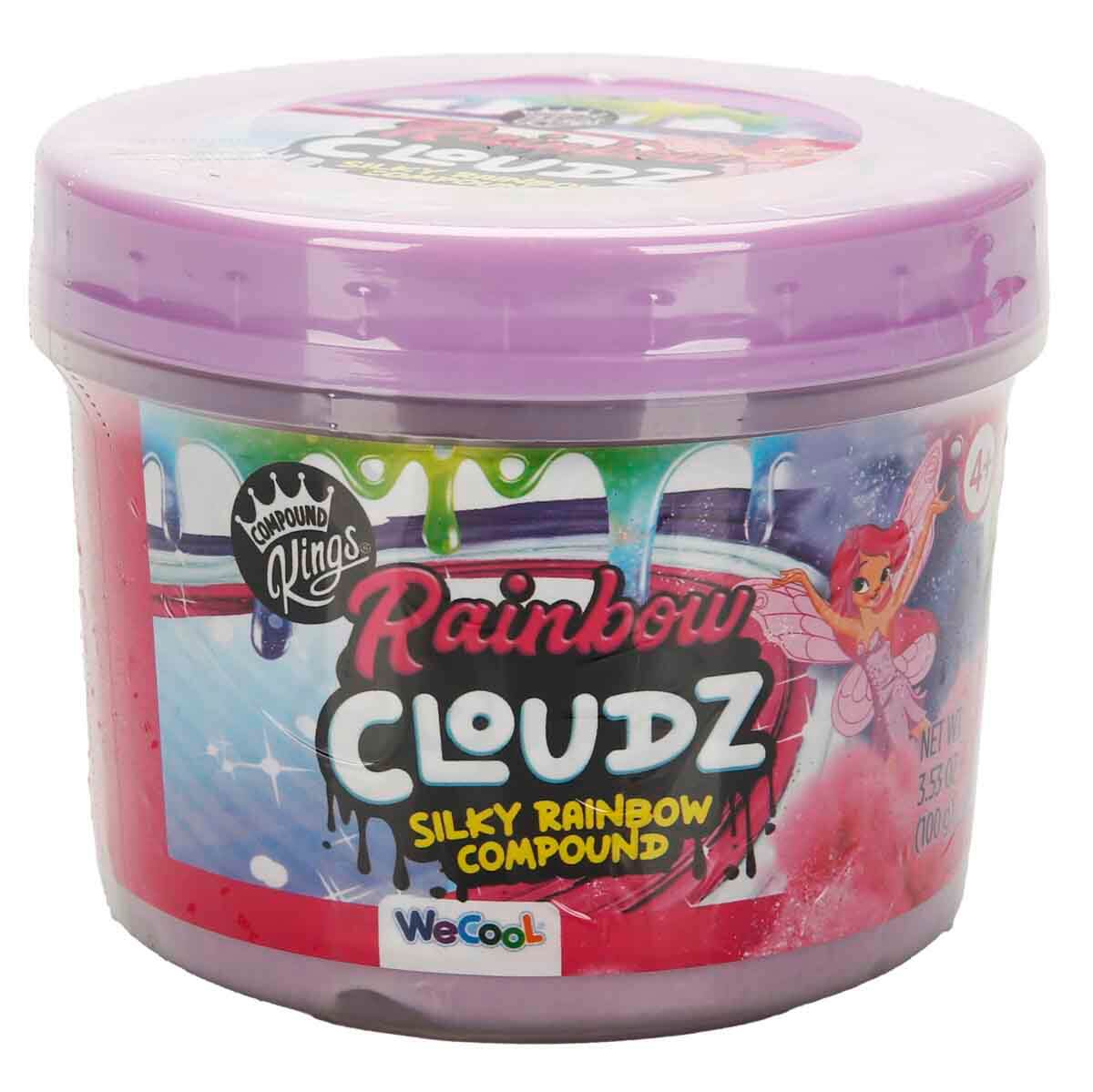 Slime Compound Kings, Butter Cloudz, Rainbow Cloudz, 100 gr, Mov