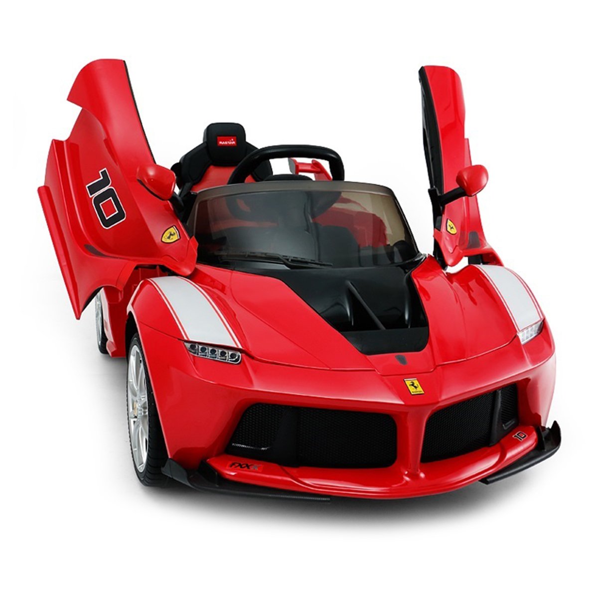 Masinuta electrica Rastar, Ferrari Scuderia, 12 V, Rosu