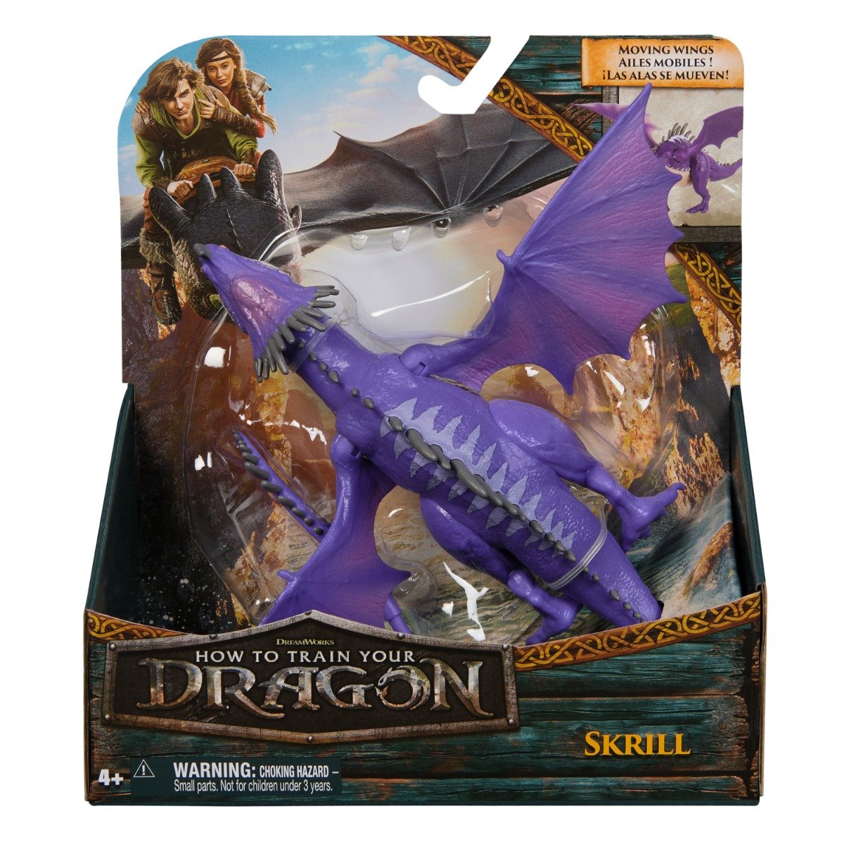 Mini figurina dragon, DreamWorks Dragons, Skrill, 20153912