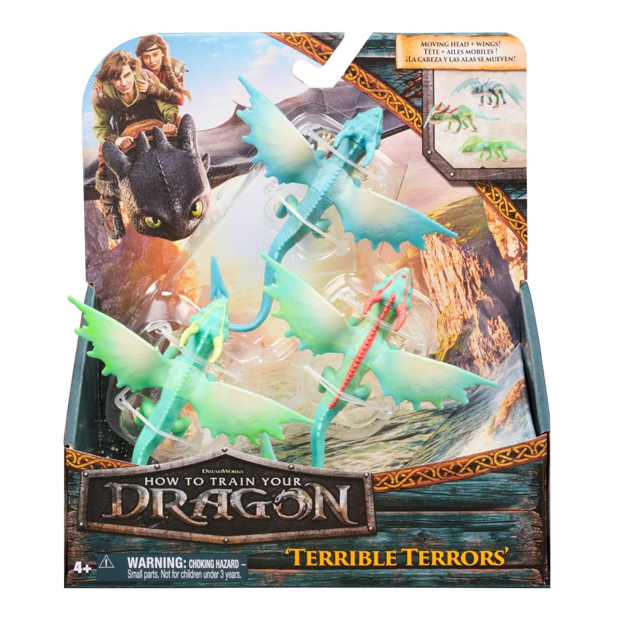 Mini figurina dragon, DreamWorks Dragons, Terrible Terrors, 20154223