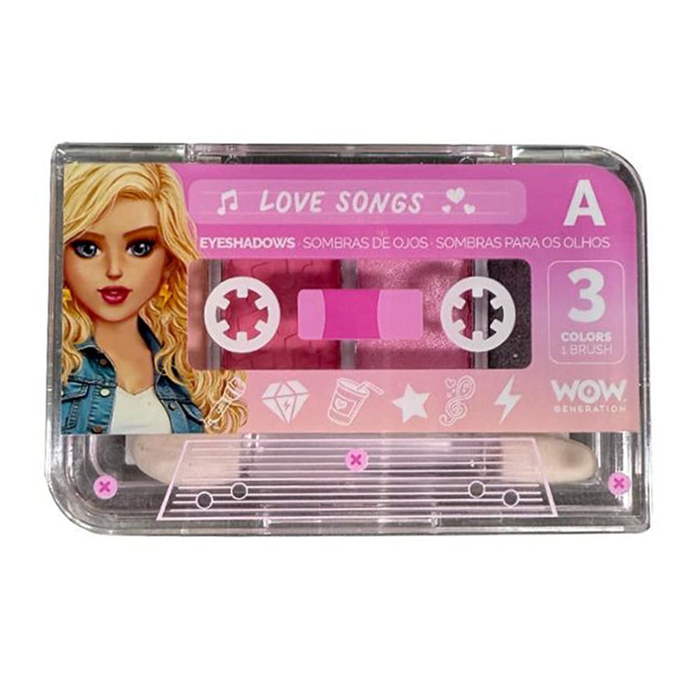 Paleta de machiaj in mini caseta, Wow Generation