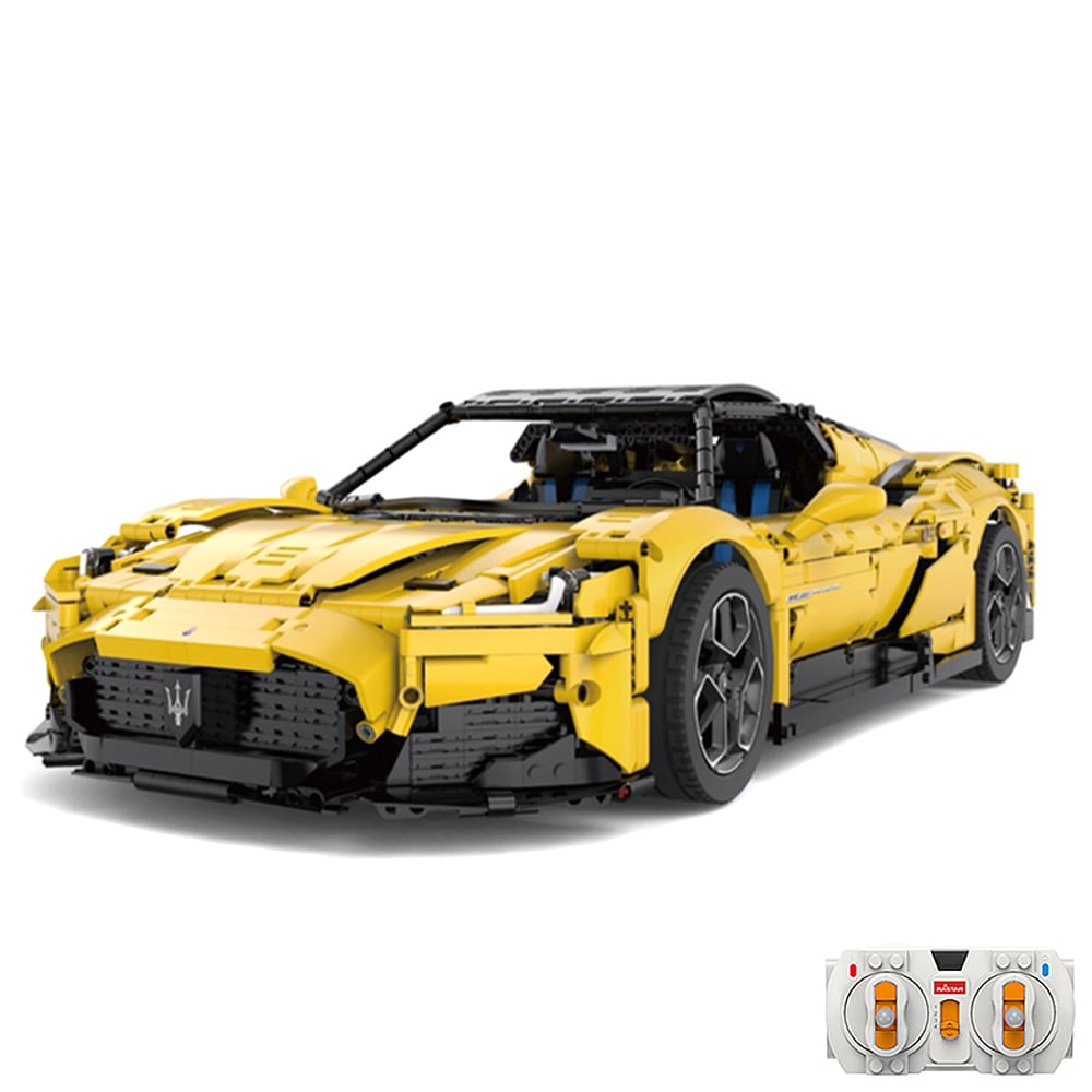 Set constructie masinuta cu telecomanda Rastar Maserati Mc20 1:8 3466 piese