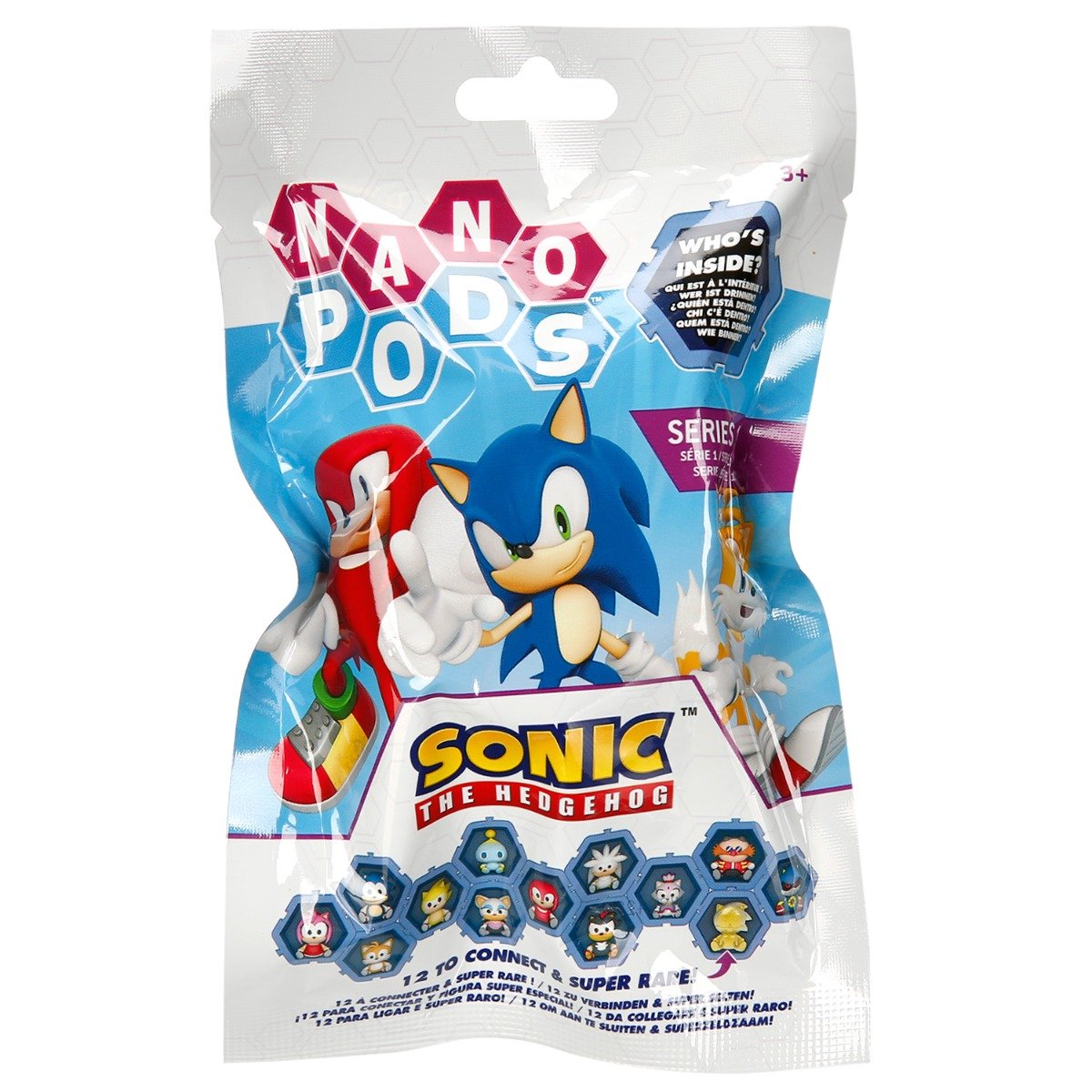 Figurina surpriza, Nano Pods, Sonic the Hedgehog