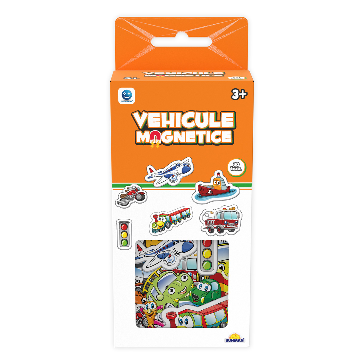 Joc educativ Smile Games, Vehicule magnetice