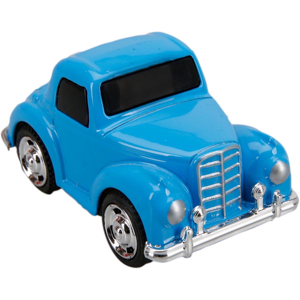 Masinuta din metal Mini Series, Maxx Wheels, 6 cm, Albastru 