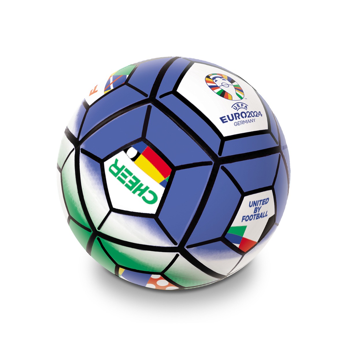 Minge PVC Mondo, UEFA Euro 2024 Cheer, 23 cm