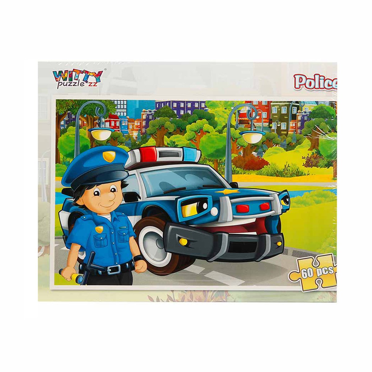 Poze Puzzle Witty Puzzlezz, Politie, 60 piese noriel.ro 