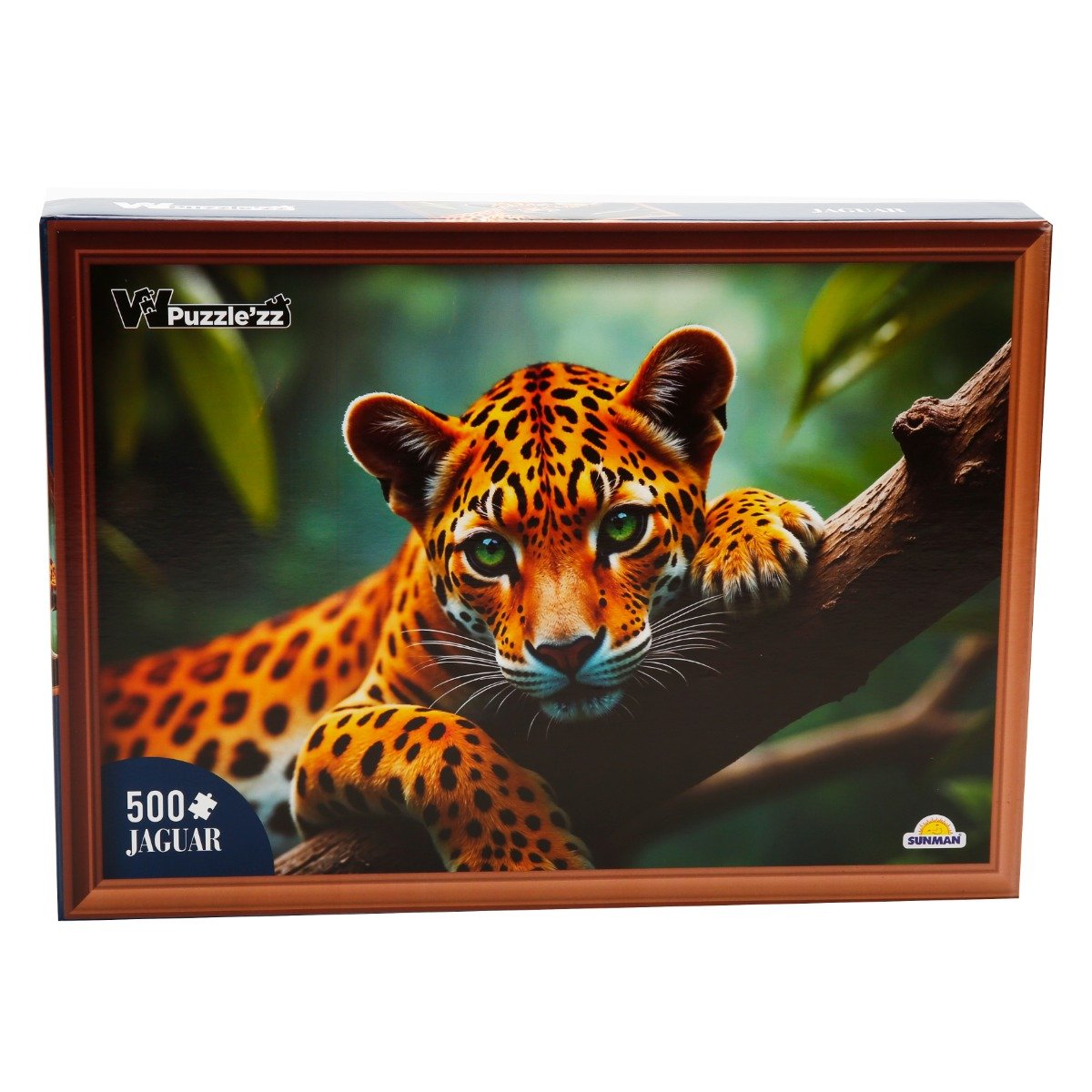Puzzle Witty Puzzlezz, Jaguar, 500 piese