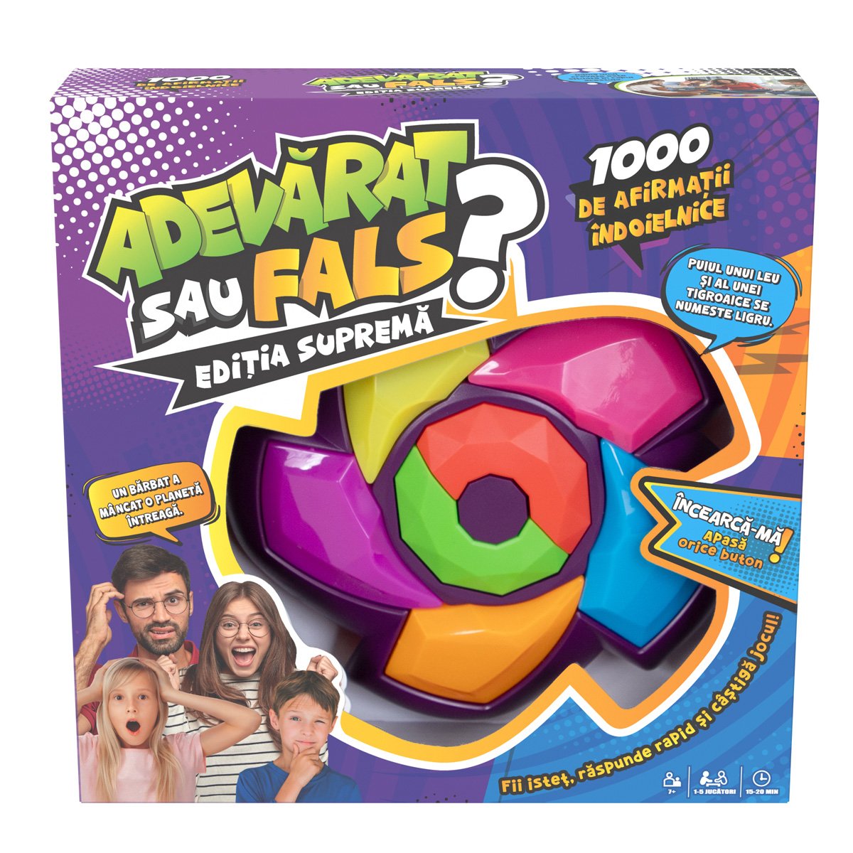 Joc interactiv, Zanzoon, Adevarat sau Fals, Editie suprema