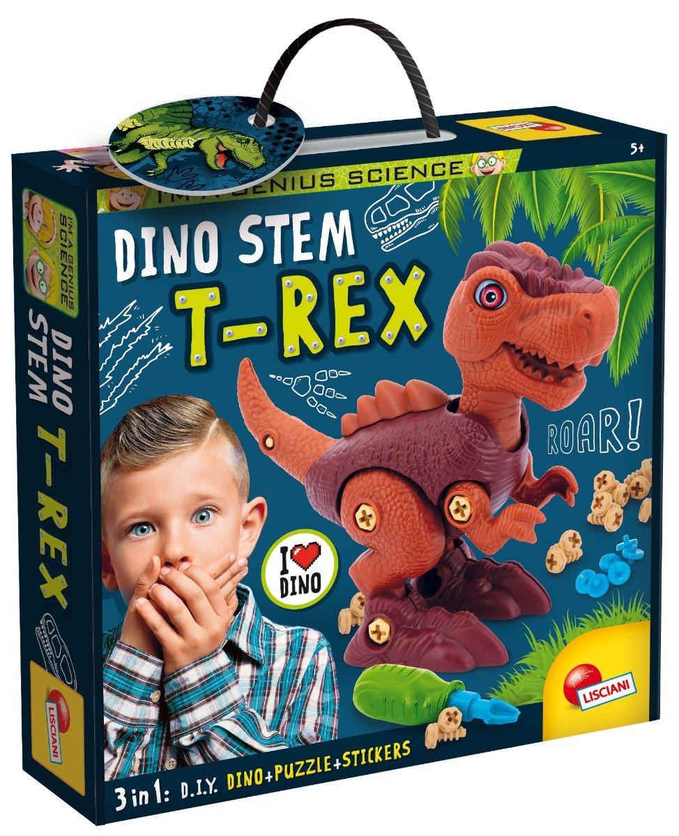 Set de stiinta Lisciani, Dino T-Rex Dino imagine noua responsabilitatesociala.ro