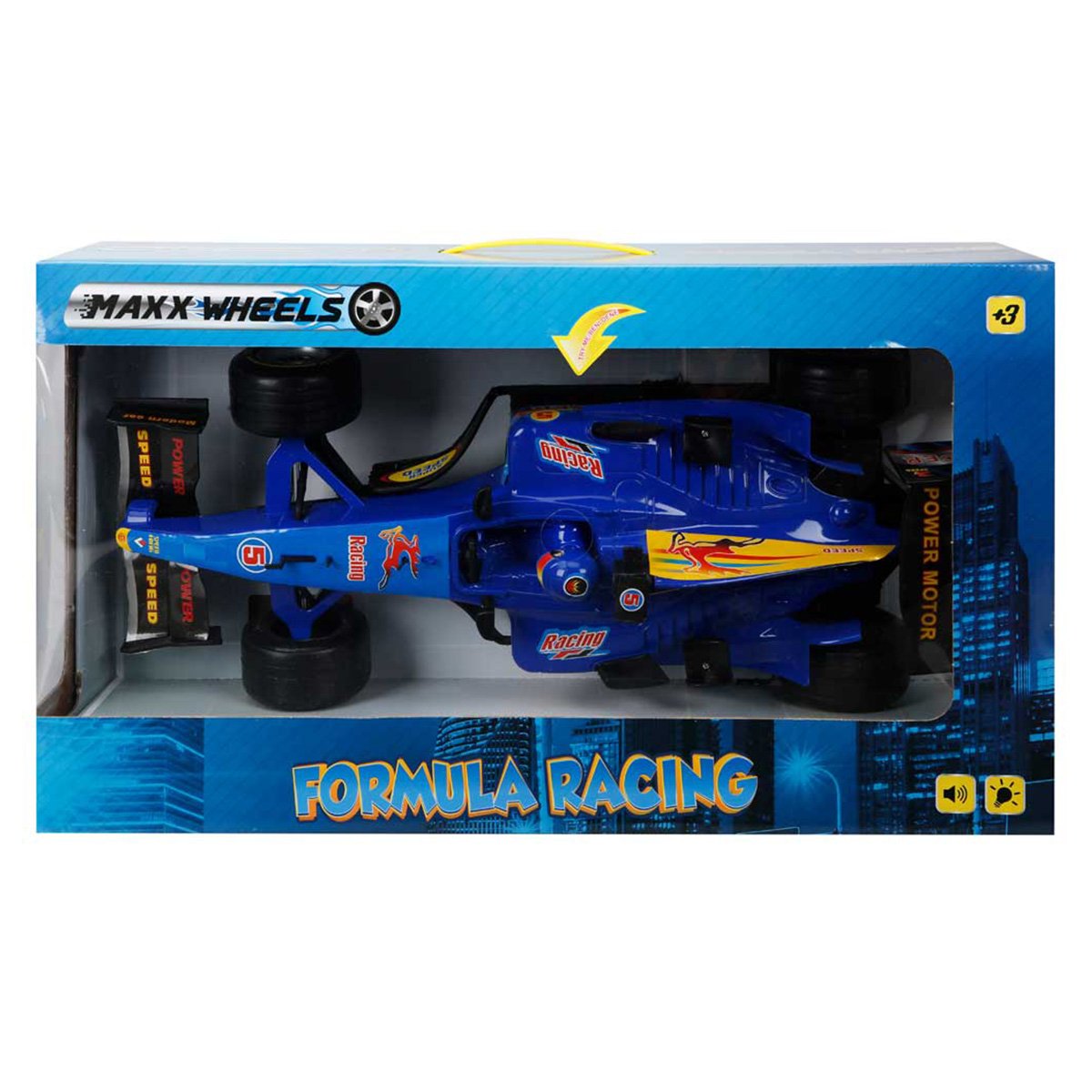 Masina de curse, Maxx Wheels, Formula Racing, 1:9