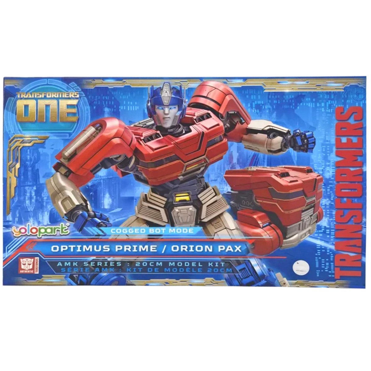 Figurina Transformers One, Cogged Mode, Optimus Prime, 20 cm