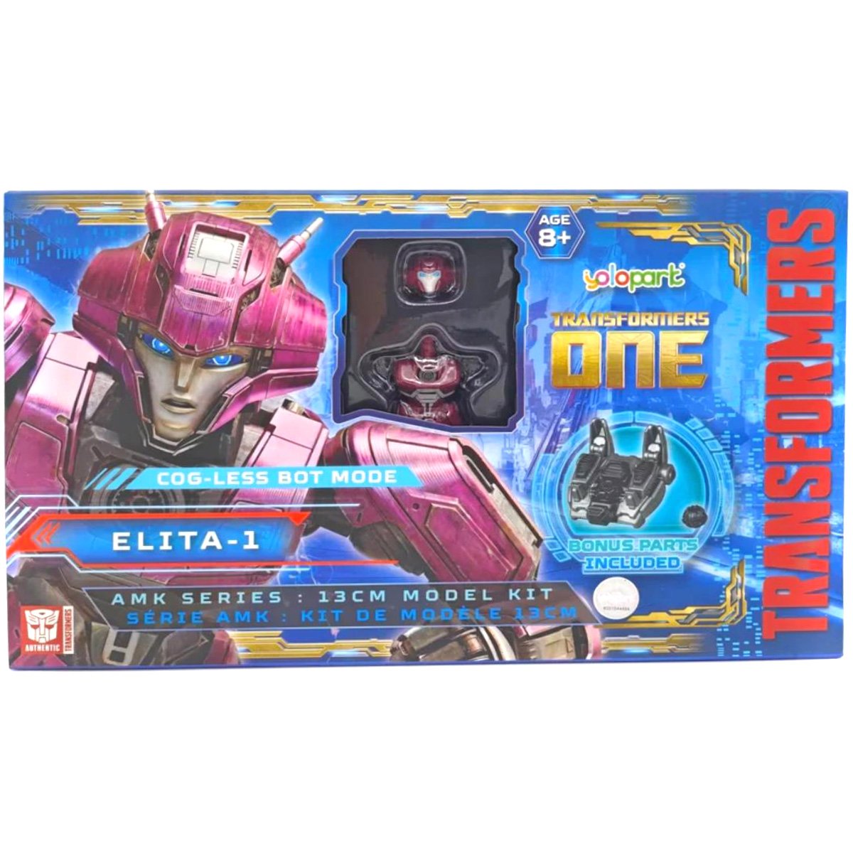 Figurina Transformers One, Cogged Mode, Elita-1, 13 cm