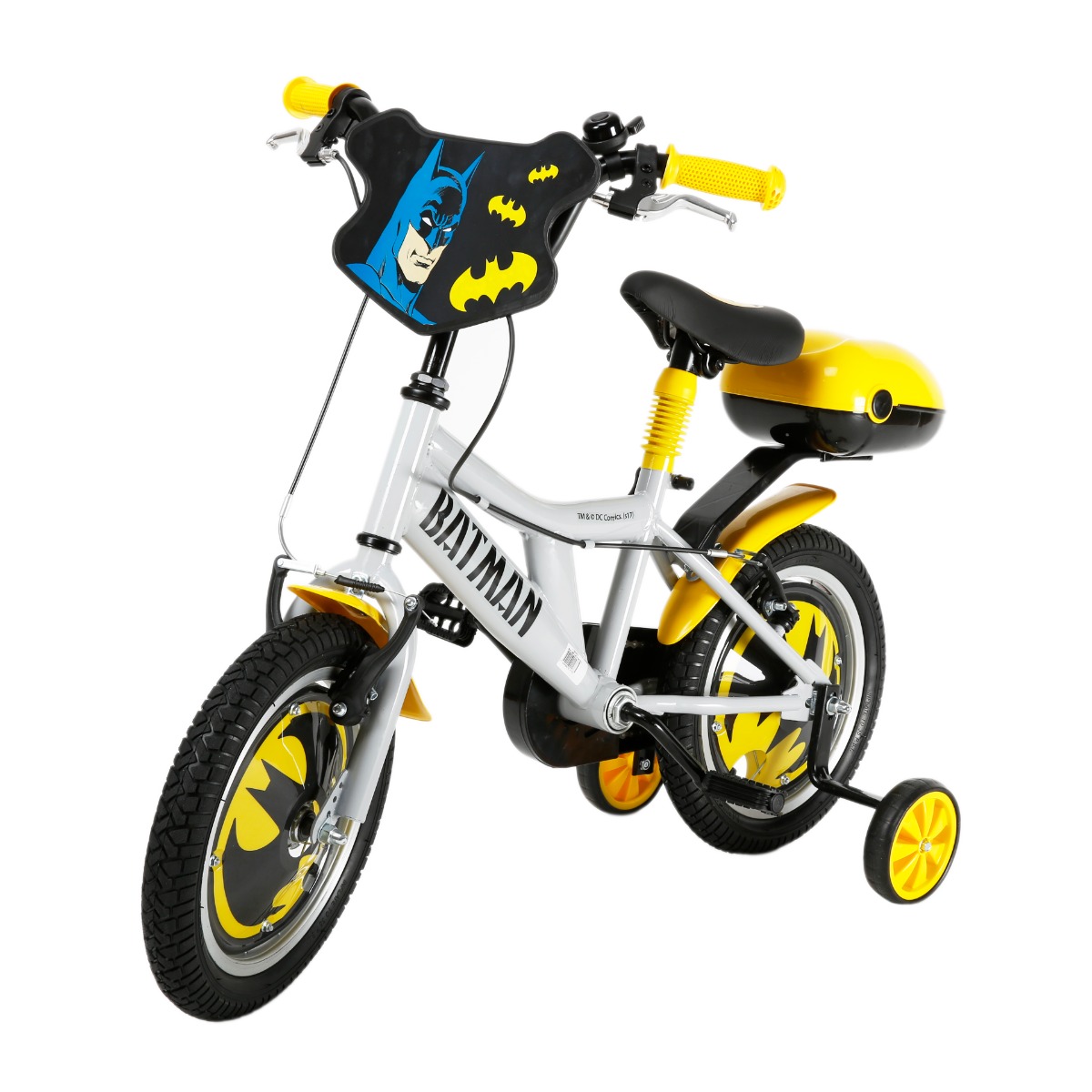 Bicicleta copii, Umit Bisiklet, Batman, 14 inch noriel.ro imagine noua