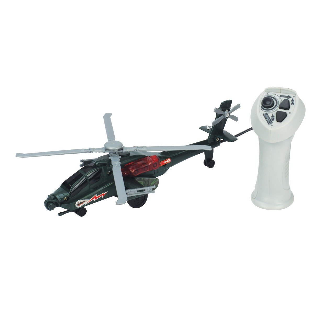 Elicopter de lupta cu telecomanda cu fir, Air Forces, Negru La Plimbare 2023-09-26