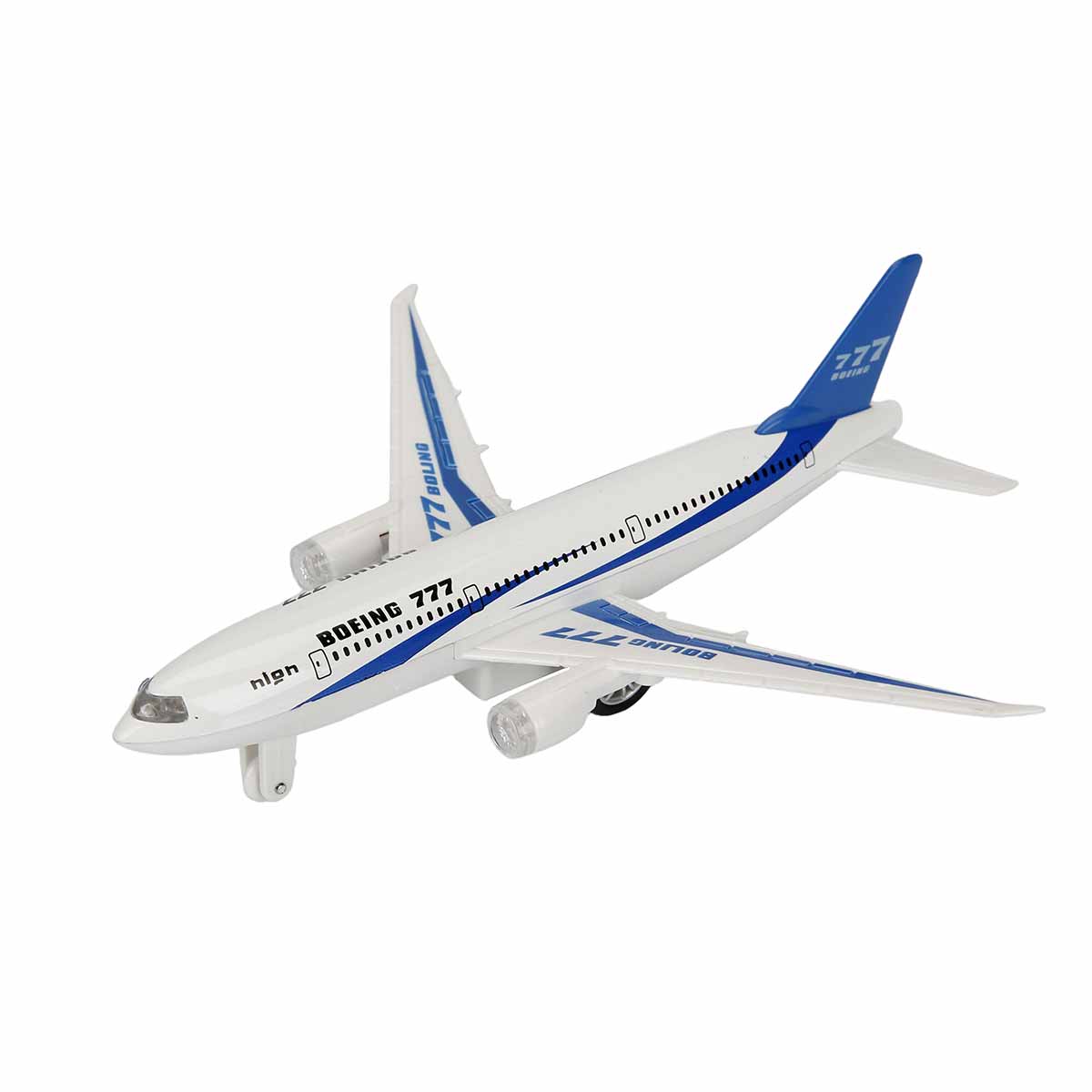 Avion cu Lumini si Sunete, Maxx Wheels, 18 cm