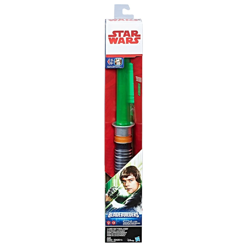 Sabie extensibila electronica Star Wars Bladebuilders - Luke Skywalker