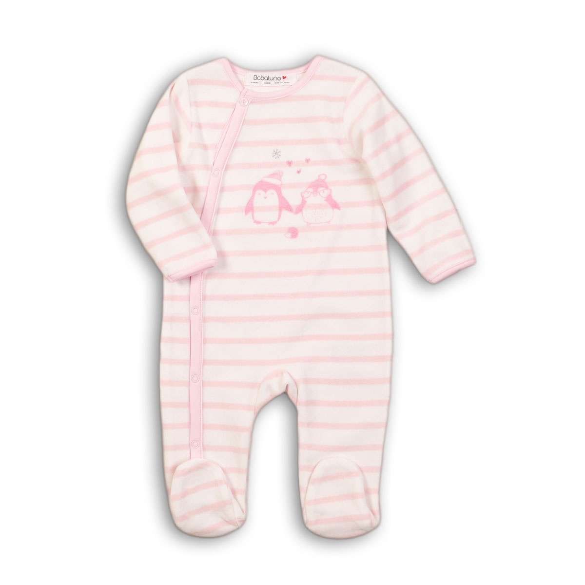 salopeta cu imprimeu minoti penguin m318s002 - roz