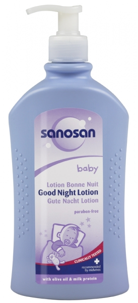 lotiune cu dispenser sanosan noapte linistita, 500ml
