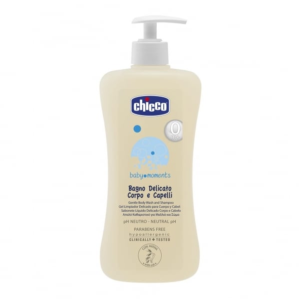 Sapun lichid si sampon chicco best moments, 500ml