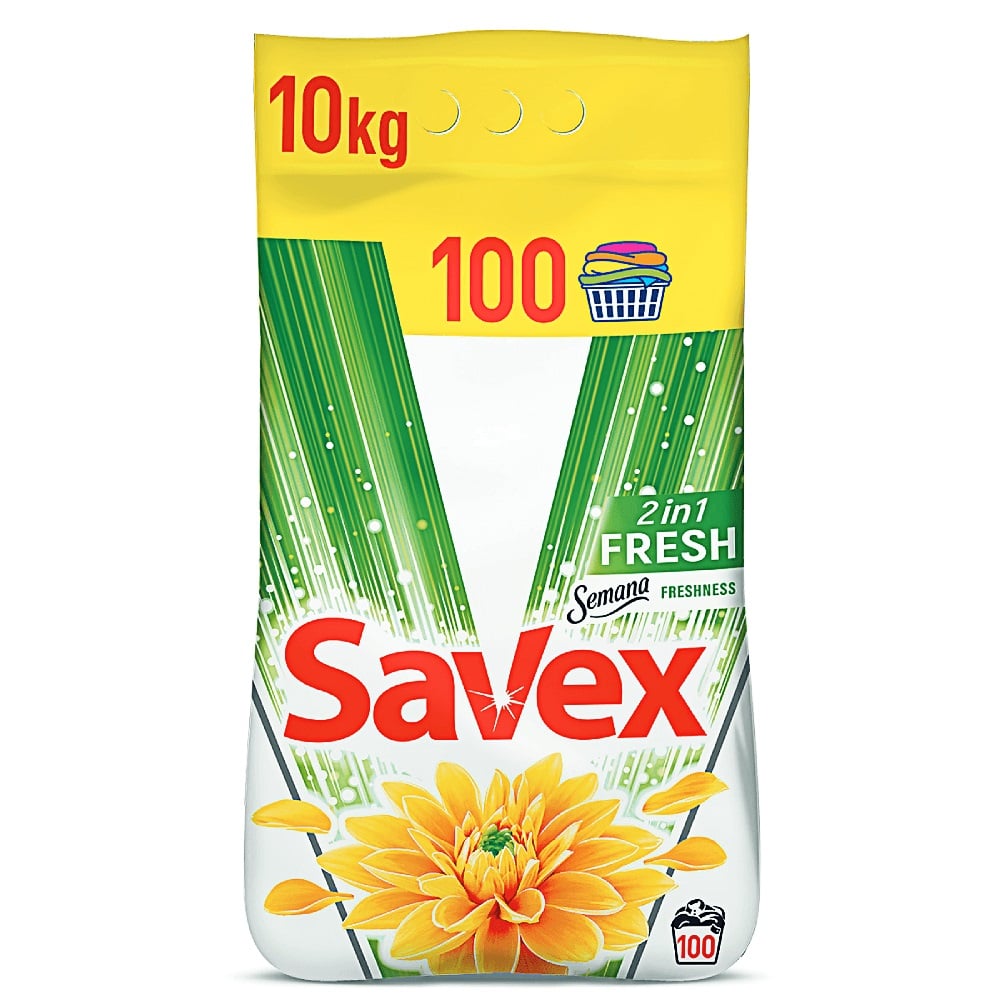 Detergent automat savex 2 in 1 fresh, 10kg