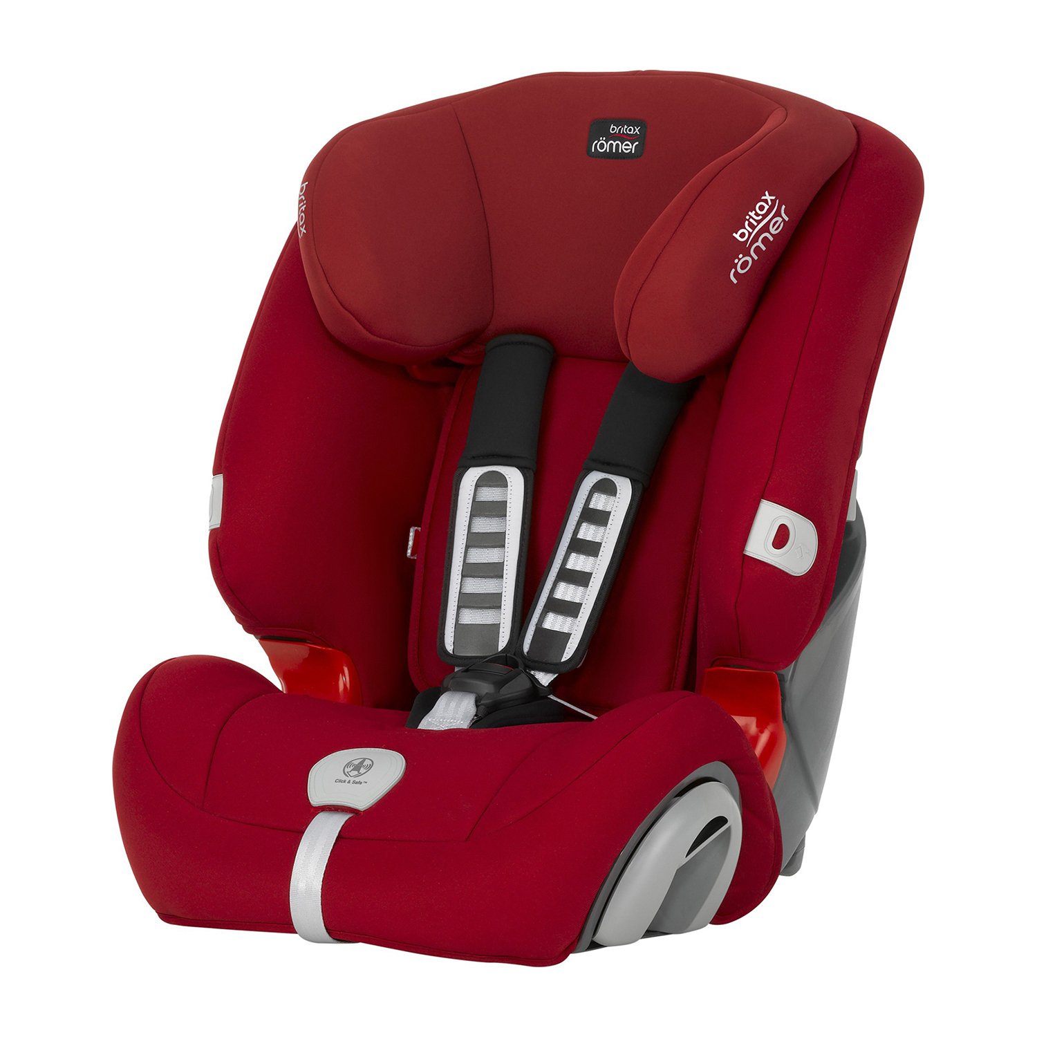 scaun auto copii britax-romer, 1 2 3 plus flame red