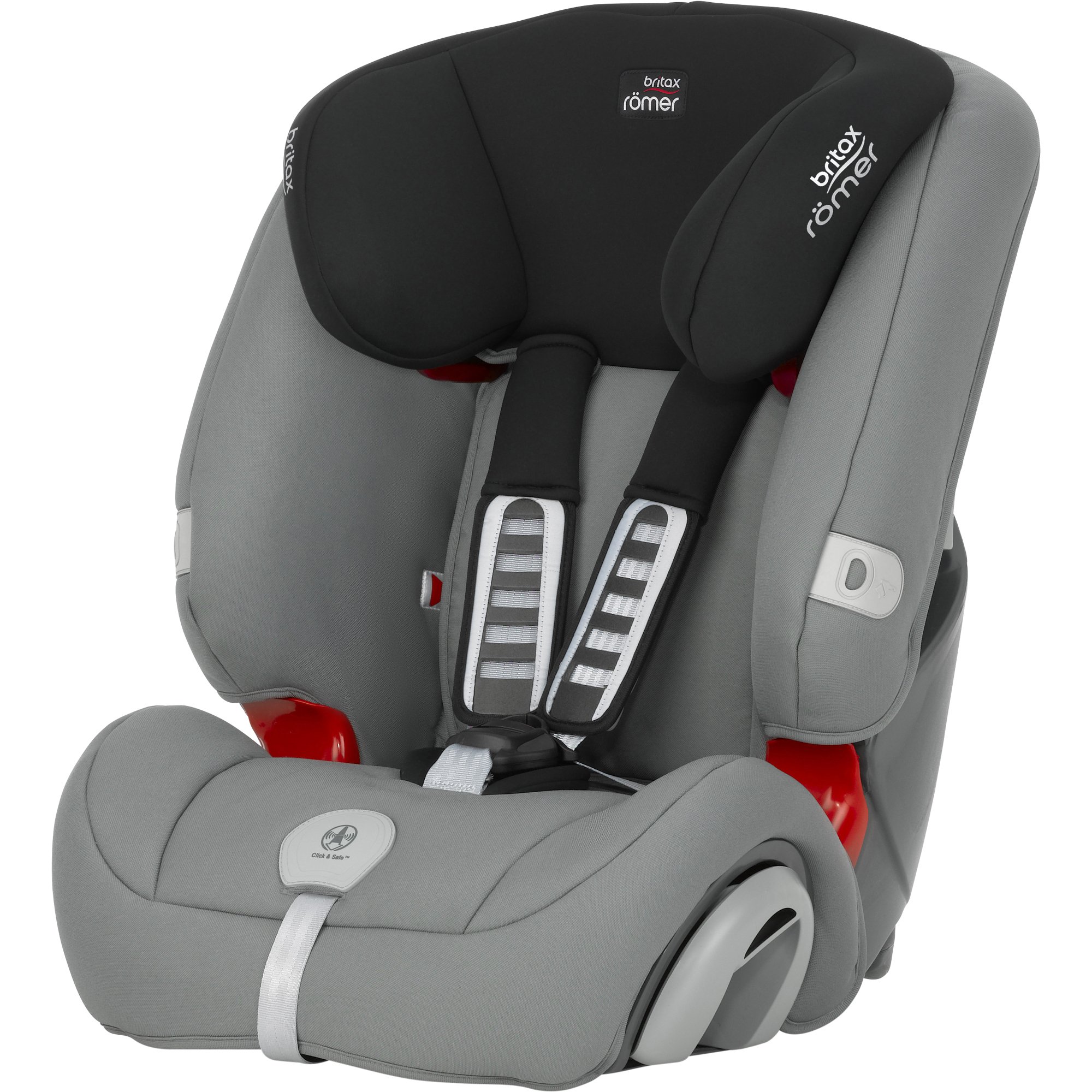 scaun auto copii britax-romer, 1 2 3 plus steel grey