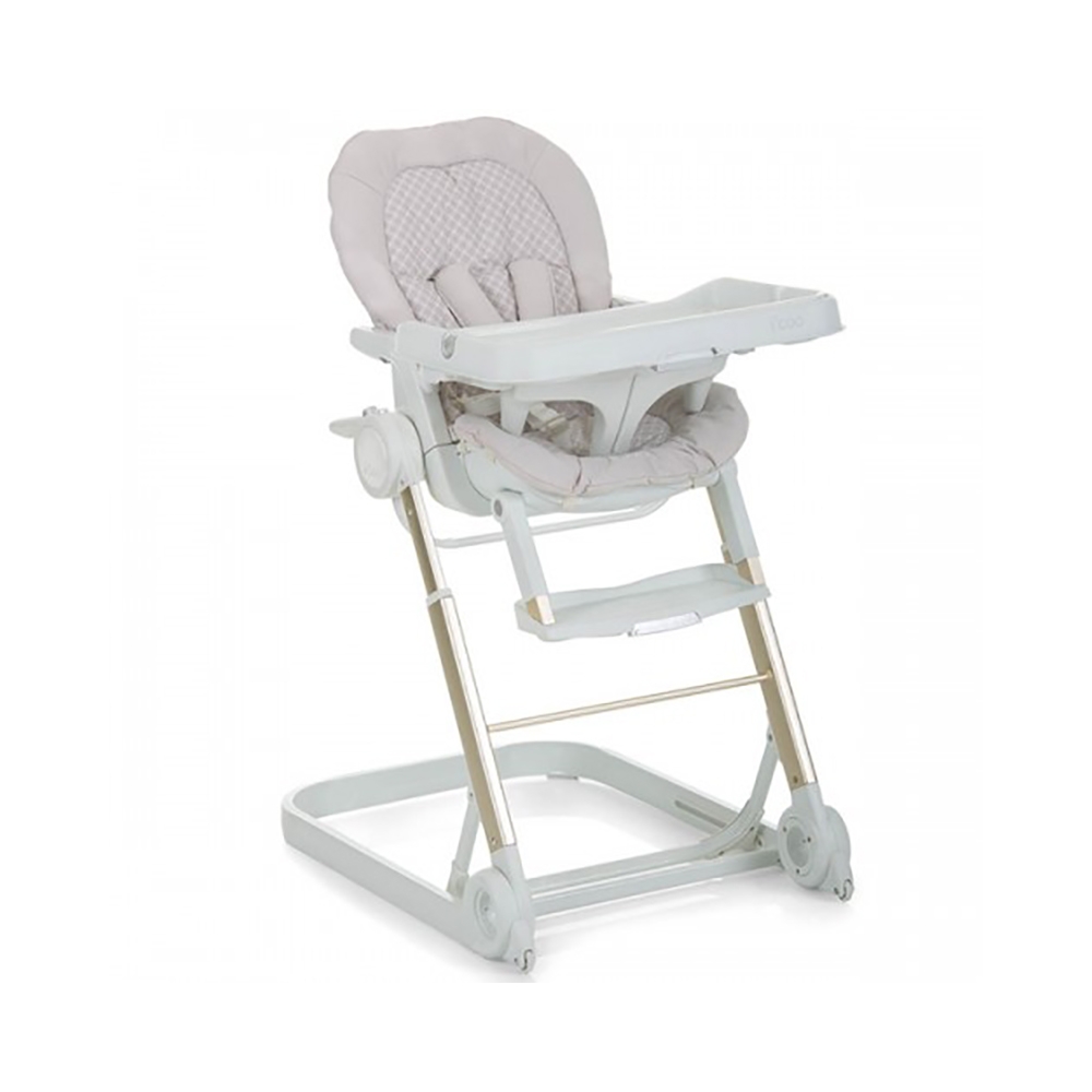 scaun de masa bebe hauck icoo grow with me 1-2-3 - diamond beige