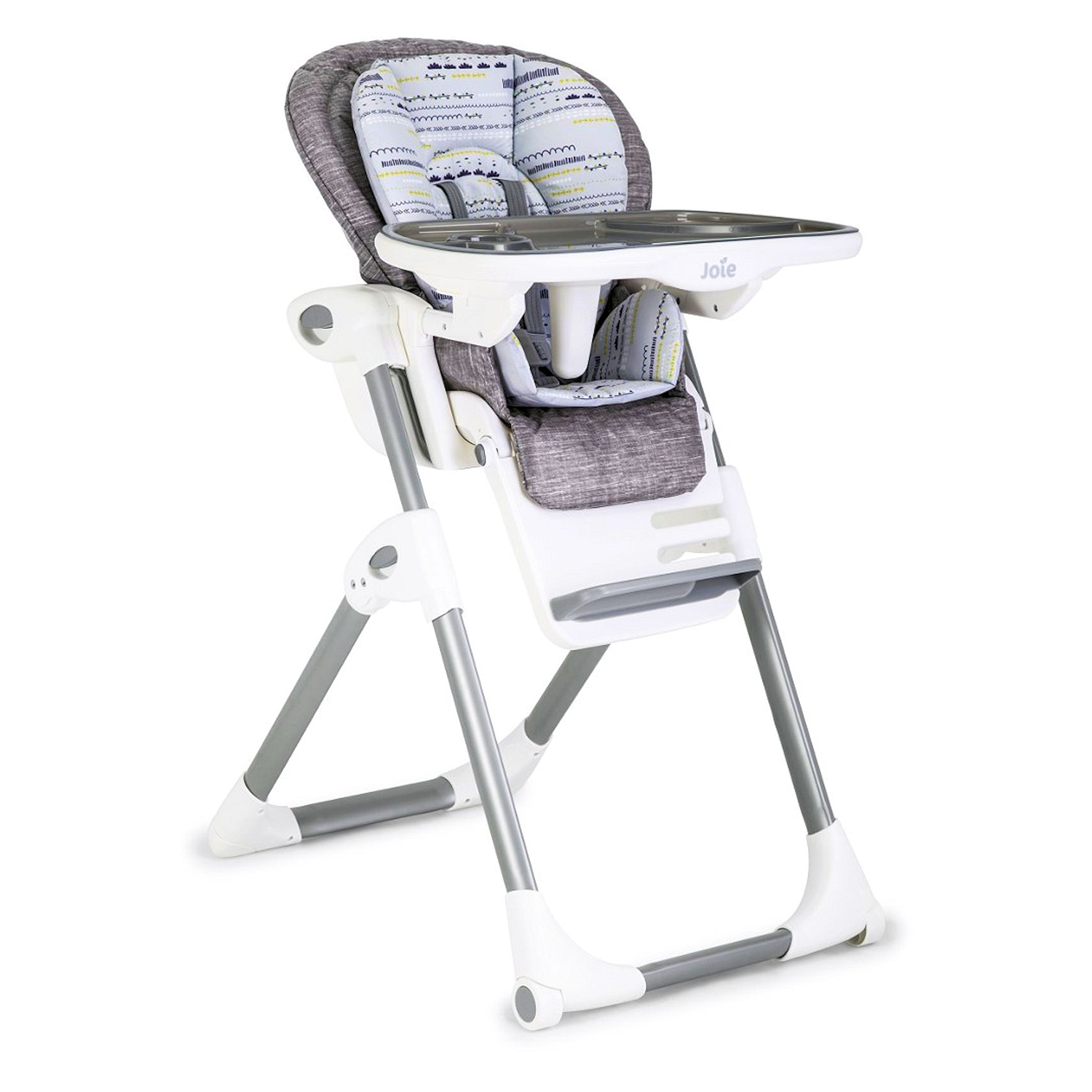 scaun masa bebe joie - mimzy deluxe lx khloe&bert gray
