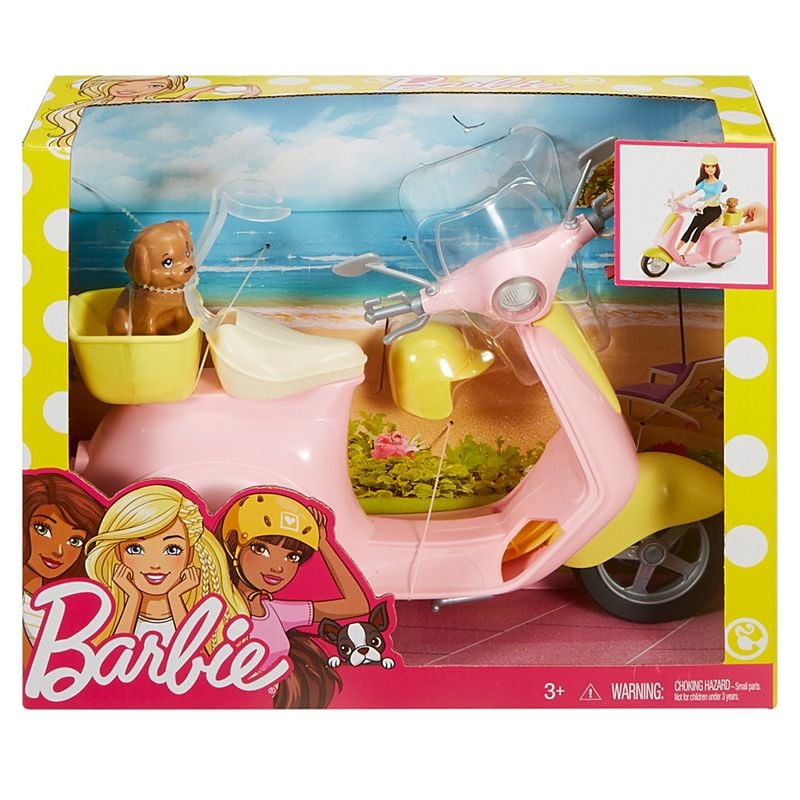 Scooter de jucarie Barbie FRP56 Barbie imagine 2022 protejamcopilaria.ro