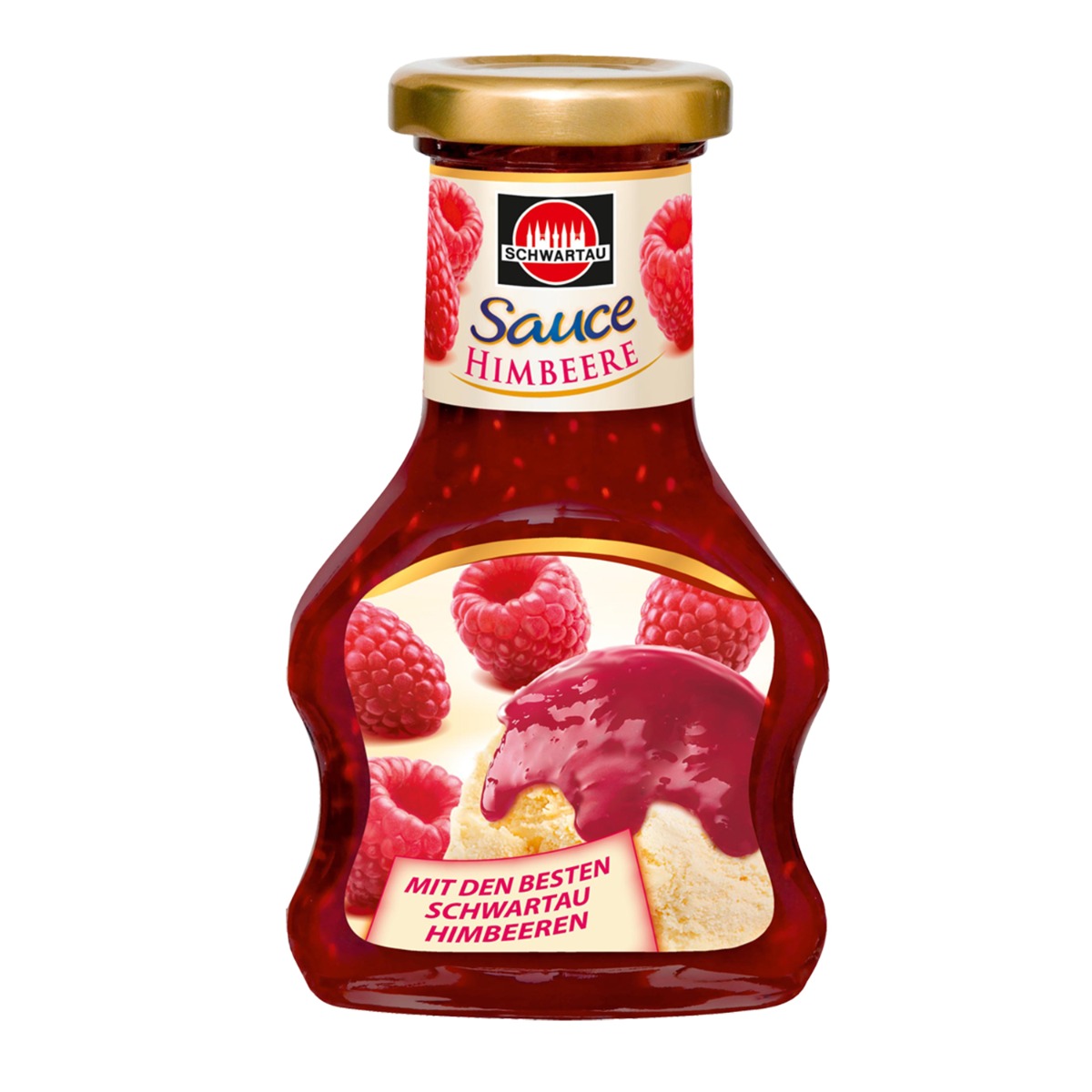 Sos desert de zmeura schwartau, 125 ml