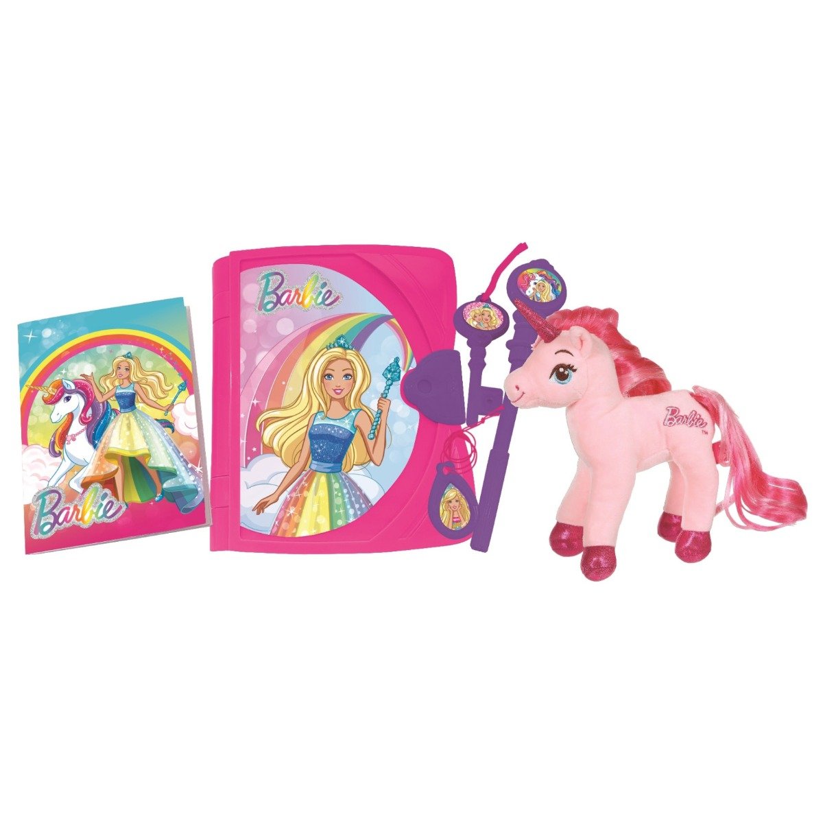 Jurnal electronic cu accesorii barbie