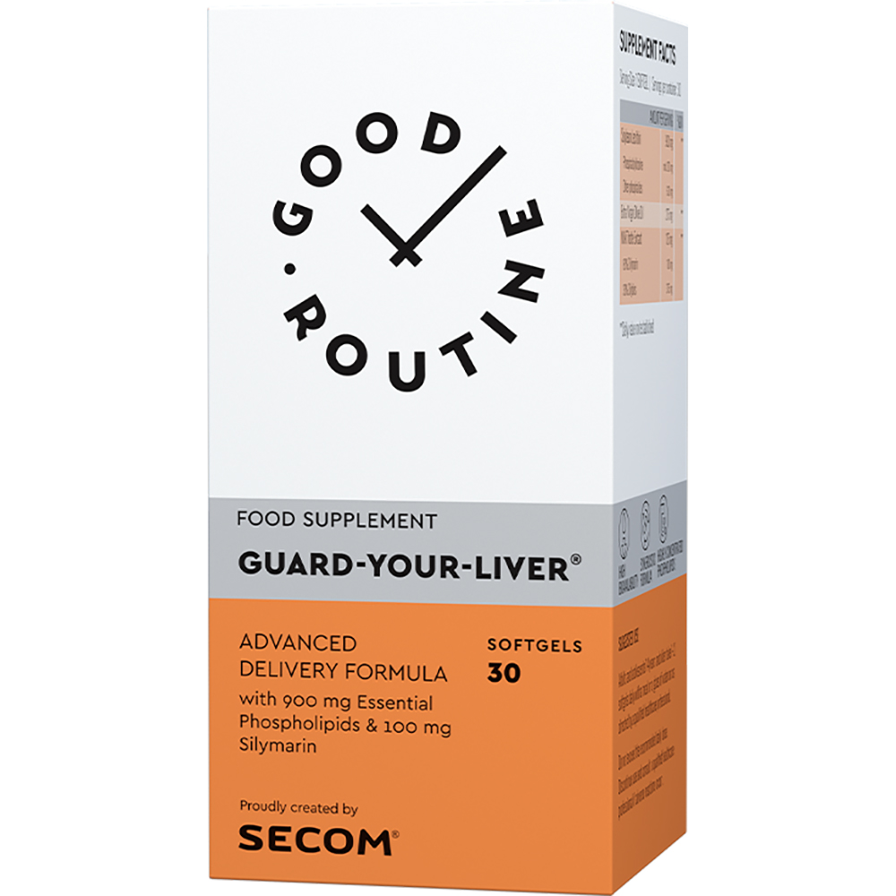 Guard-Your-Liver, 30 capsule moi, Good Routine, Secom Good Routine imagine 2022