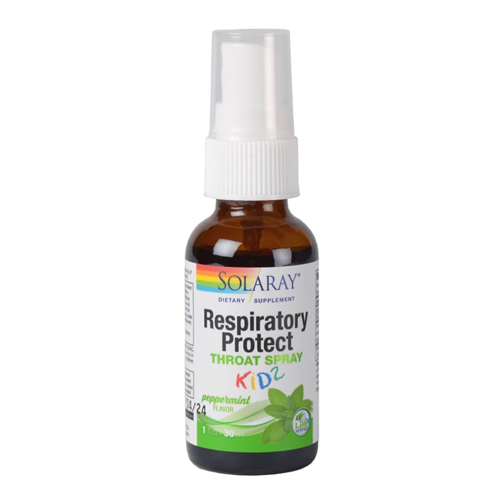 Respiratory Protect Throat Spray, Copii 30 ml, Solaray, Secom alimentare