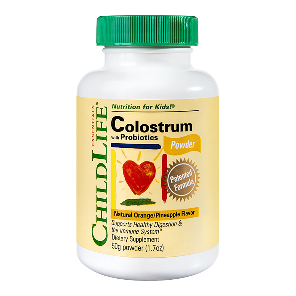 Colostrum plus Probiotics, 50 g pudra, Childlife Essentials, Secom alimentare