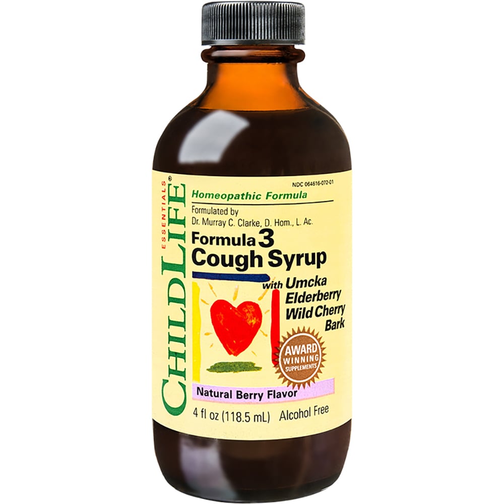 Cough Syrup, 118.5 ml, Childlife Essentials, Secom Childlife Essentials