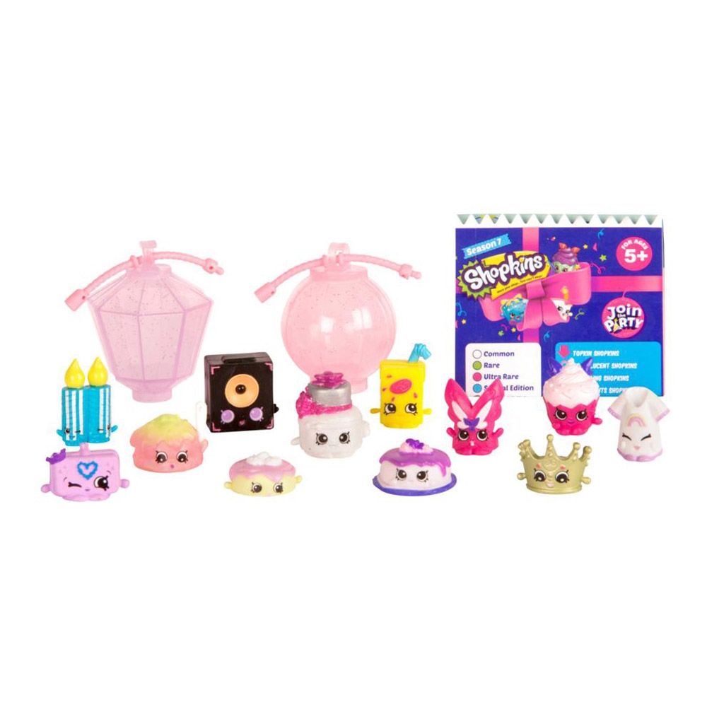 set 12 figurine shopkins sezonul 7 - join the party