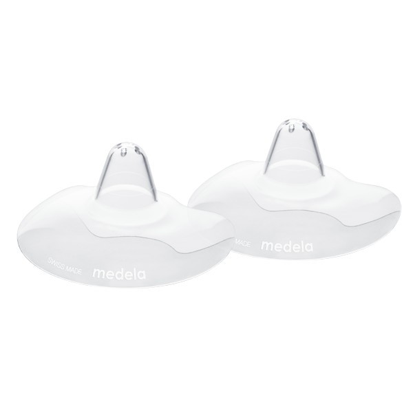 set 2 tetine din silicon medela contact, marime s