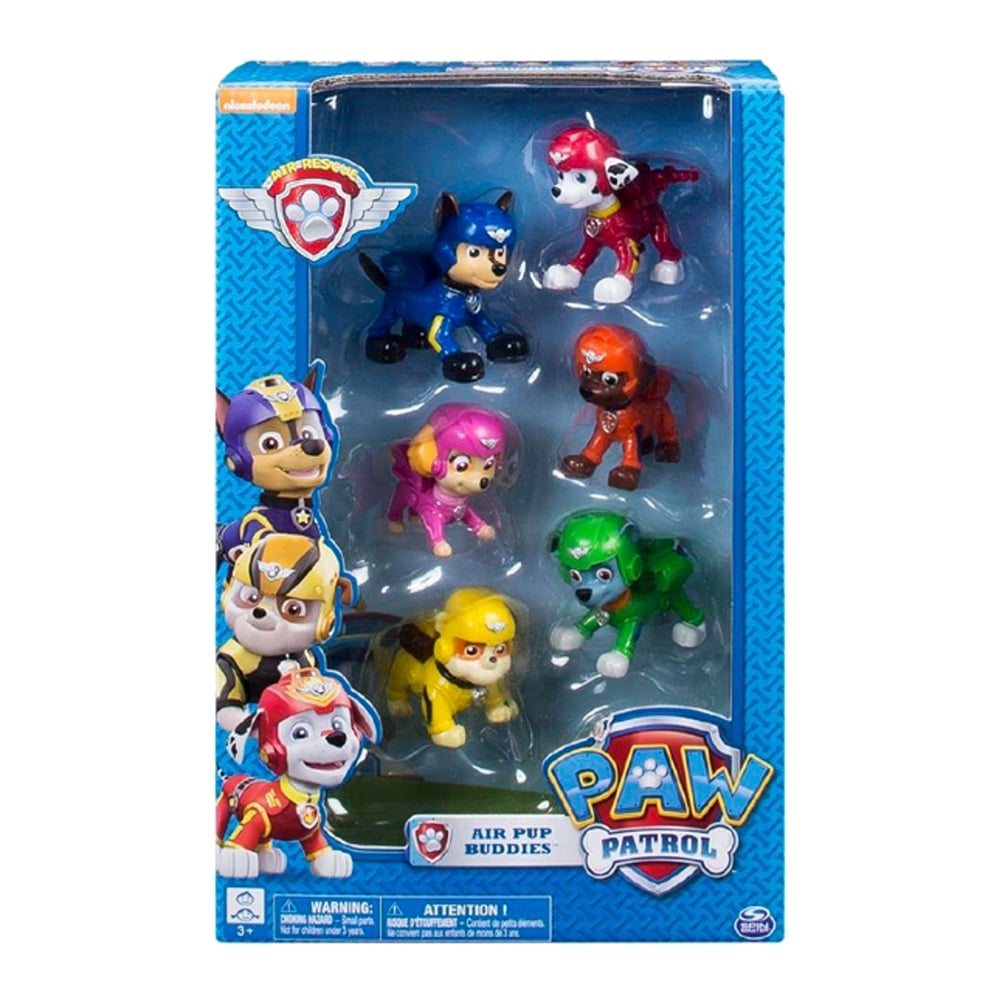 set 6 figurine paw patrol - air pup
