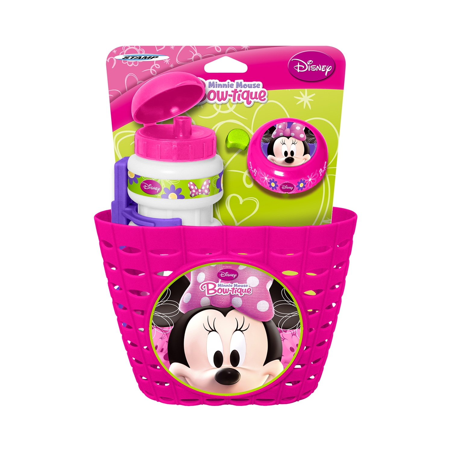 Set accesorii bicicleta stamp minnie mouse